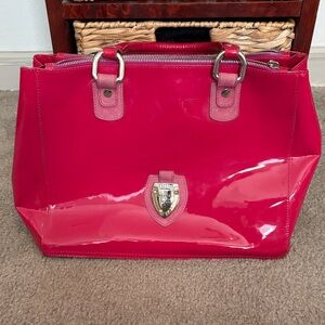 Cango and Rinaldi Silka Glossy Pink Handbag